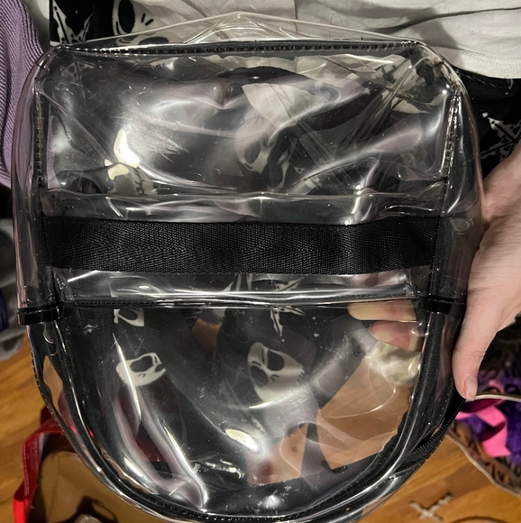 Clear Backpack NWOT - Picture 3 of 6